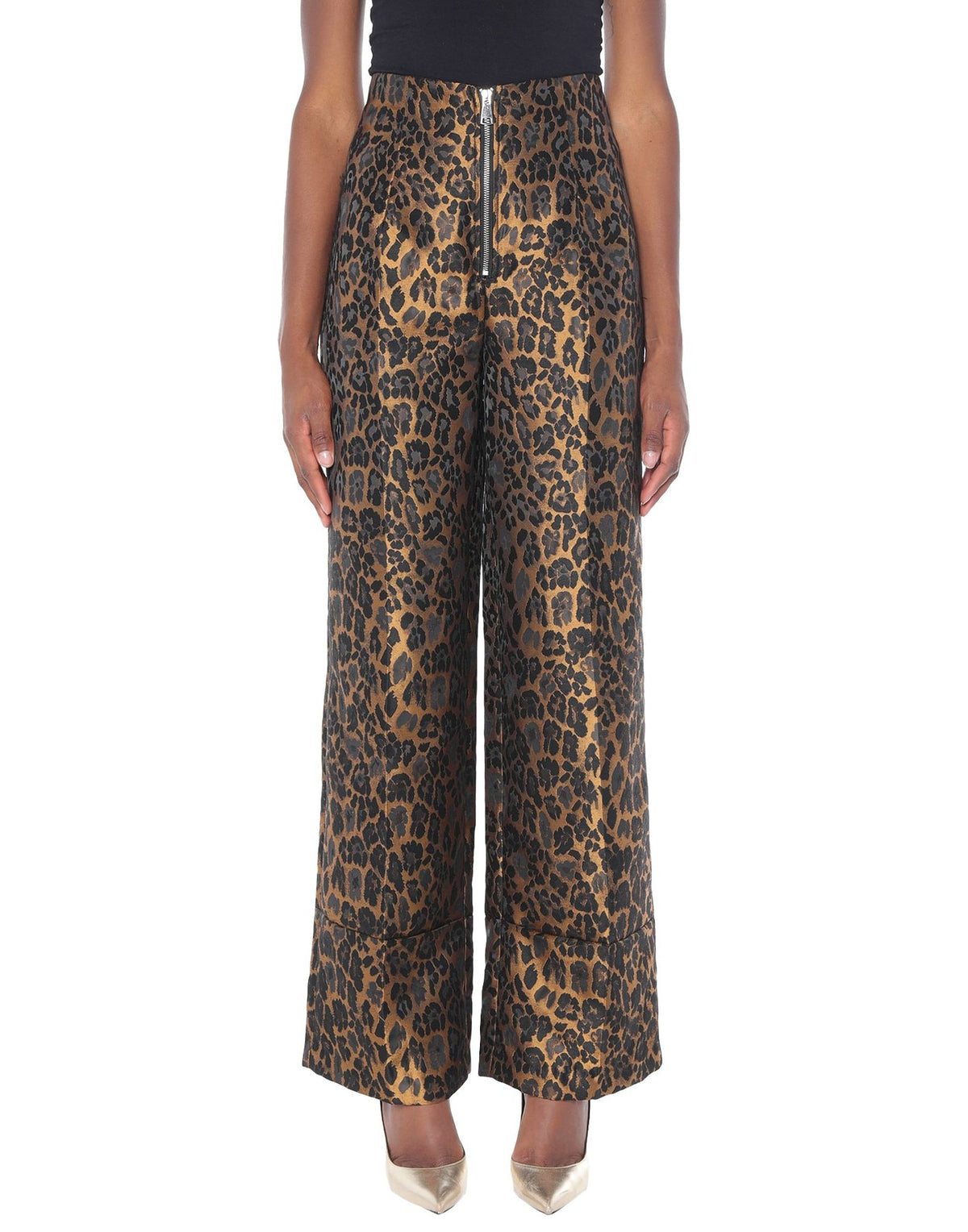 Weili Zheng Womens Pants - Camel