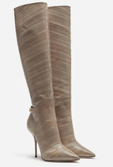 Dolce & Gabbana Women Heeled Leather Boots