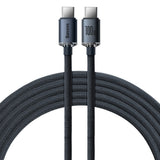 Baseus 2M USB Type-C to Type-C 100W Fast Charge Data Cable 20V 5A Crystal Shine Series