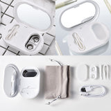 TODO Ultrasonic Contact Lens Cleaner Rechargeable 450mAh IPX7 8ml Tank 56KHz