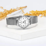 Krystal Couture Sensational Lux White Gold Watch Embellished with Swarovski® Crystals