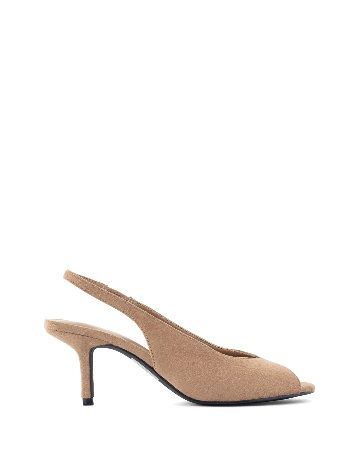 Therapy Eager Mocha Faux Suede