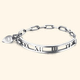 Bullion Gold Eternal Love Roman Style Bracelet