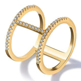 Bullion Gold Gorgeous Monica Gold Plated Fashion Ring