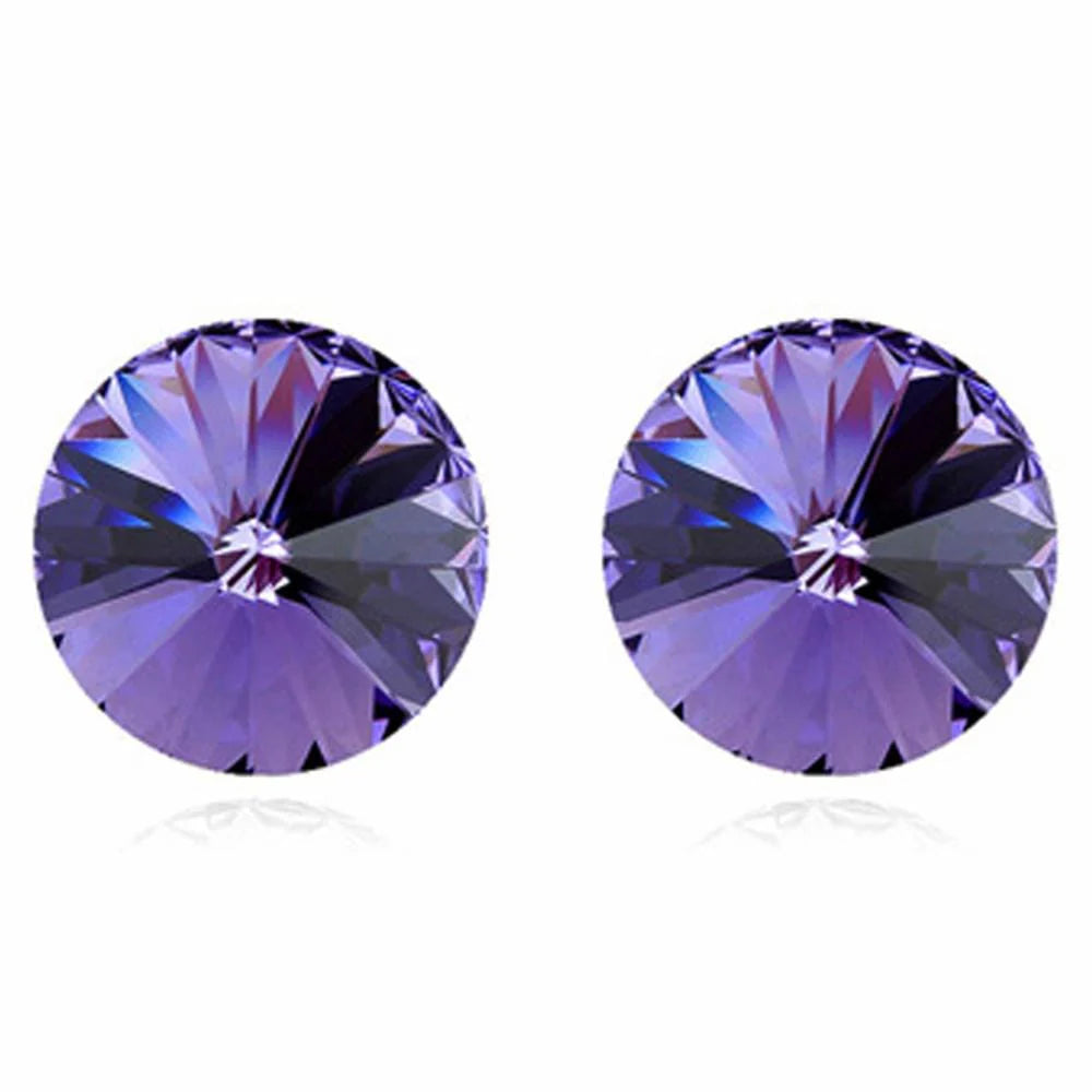 Krystal Couture Apex Krystal Studs Embellished with Swarovski Crystals