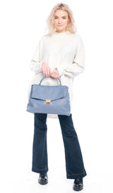 Bosccolo Briefcase - Blue