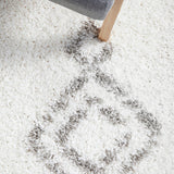 Casablanca Temara White Rug