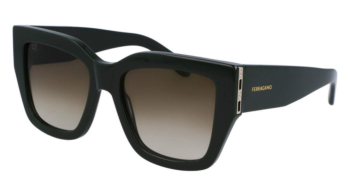 Salvatore Ferragamo SF1104S Womens Sunglasses - Dark Green