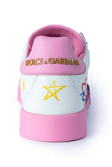 Dolce & Gabbana Women Portofino "Royal Pig" Sneakers