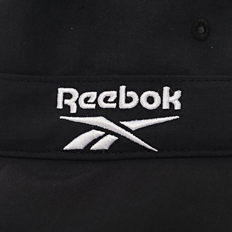 Reebok Logo Bucket Hat In Black