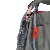 BAMEI Reversible Dual-Color Ballistic Nylon Bucket Bag - Charcoal