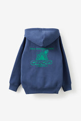 Cotton On Kids Boys Sammy Oversize Hoodie - Deep Dive/Circus Always Fun