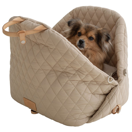 TODO Pet Carrier Handbag Dog Cat Travel Bag Walker Carrier Pet Car Seat Sofa - Cream