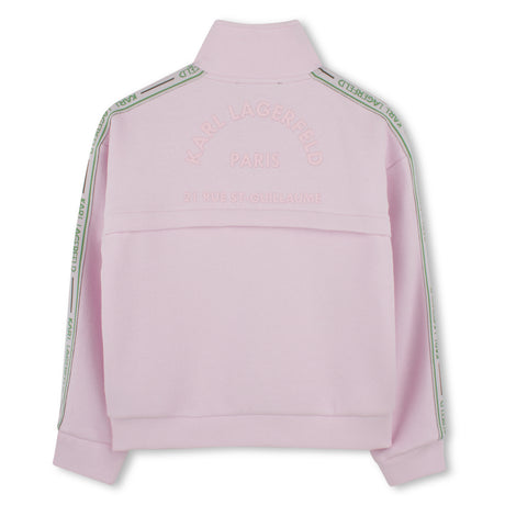 Karl Lagerfeld Girls Cafe Terrase D2 Cardigan Suit - Pink