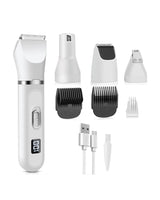 Rechargeable Pet Clipper Grooming Kit Electric Trimmer 3-9mm Comb USB Charge Nail Care