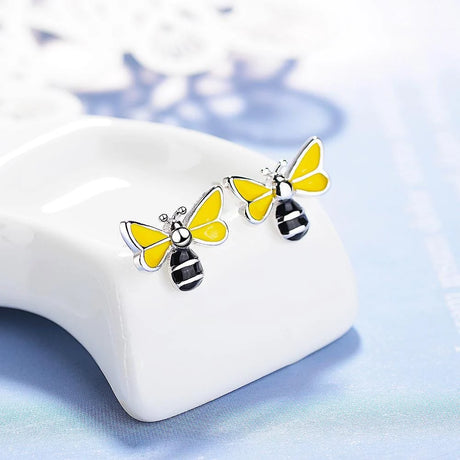 Freedom Bee Stud Earrings