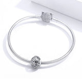 Solid 925 Sterling Silver Honey Bee Animal Pandora Inspired Charm