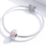 Solid 925 Sterling Silver Pandora Floral Inspired Charm