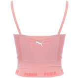 Puma Training Evoknit Seamless Light Support Sports Bra In Soft Pink