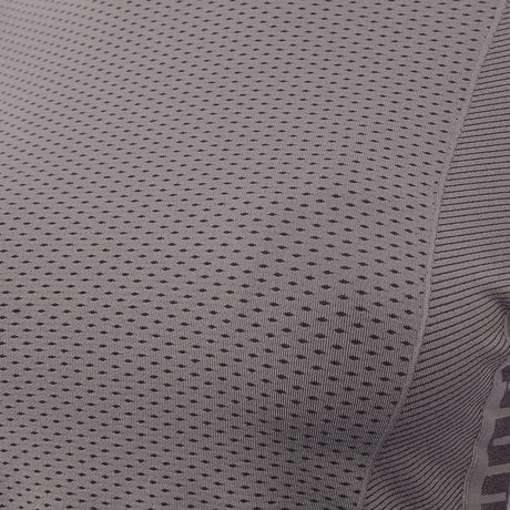 Puma Training Evoknit seamless ls crop top in charcoal grey