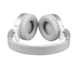 TODO Stereo Bluetooth 5.0 Headphones Earphones Rechargeable Battery Neodymium Driver - Black Cream
