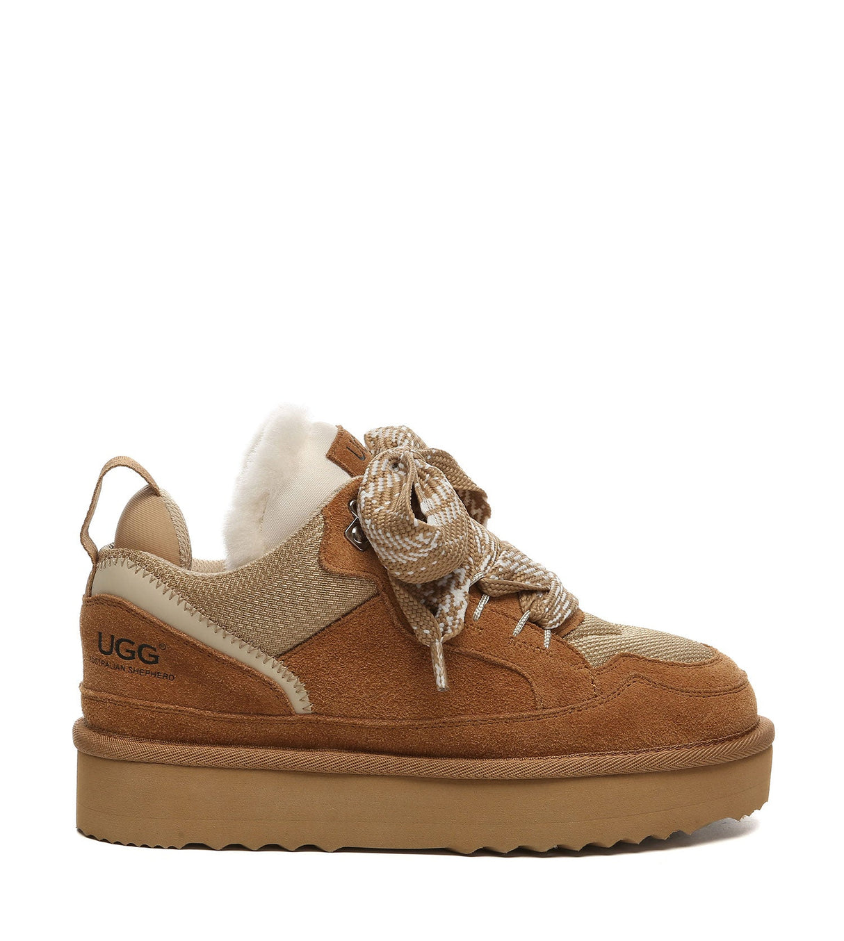 Parkyr Platform Sneakers in Chestnut