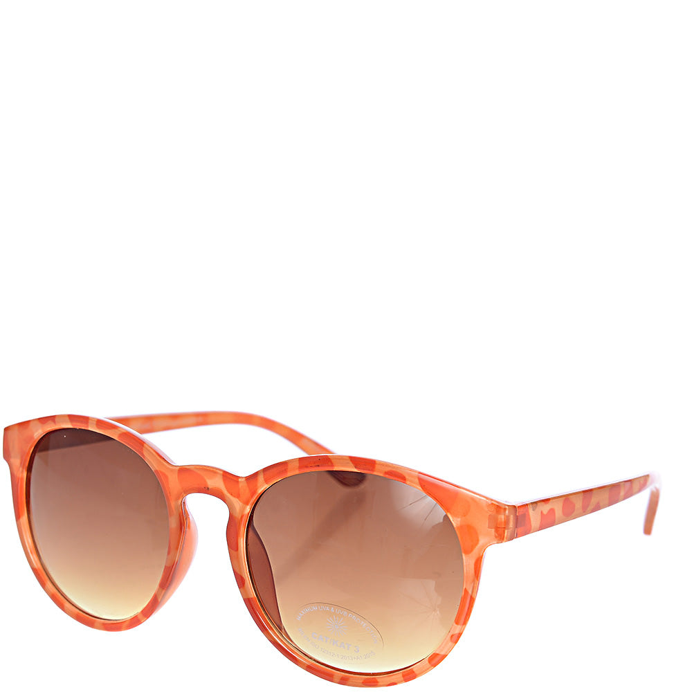 Accessorize Pip Preppy Sunglasses In Orange Tortoiseshell