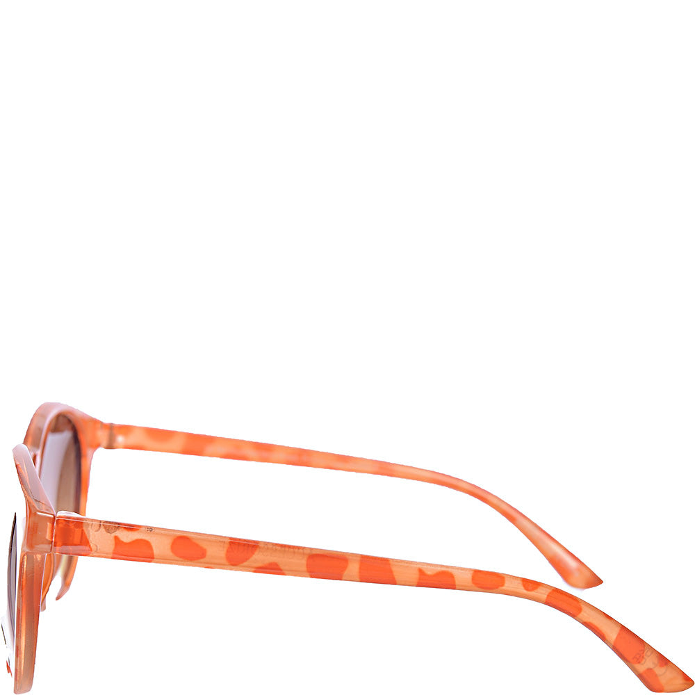 Accessorize Pip Preppy Sunglasses In Orange Tortoiseshell