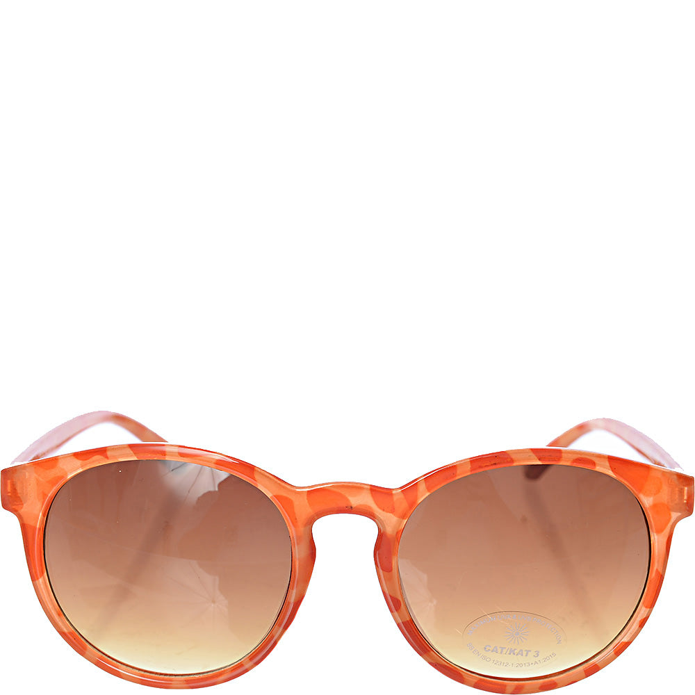 Accessorize Pip Preppy Sunglasses In Orange Tortoiseshell