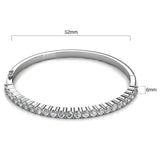 Krystal Couture Grandeur Bangle Embellished with SWAROVSKI Crystals