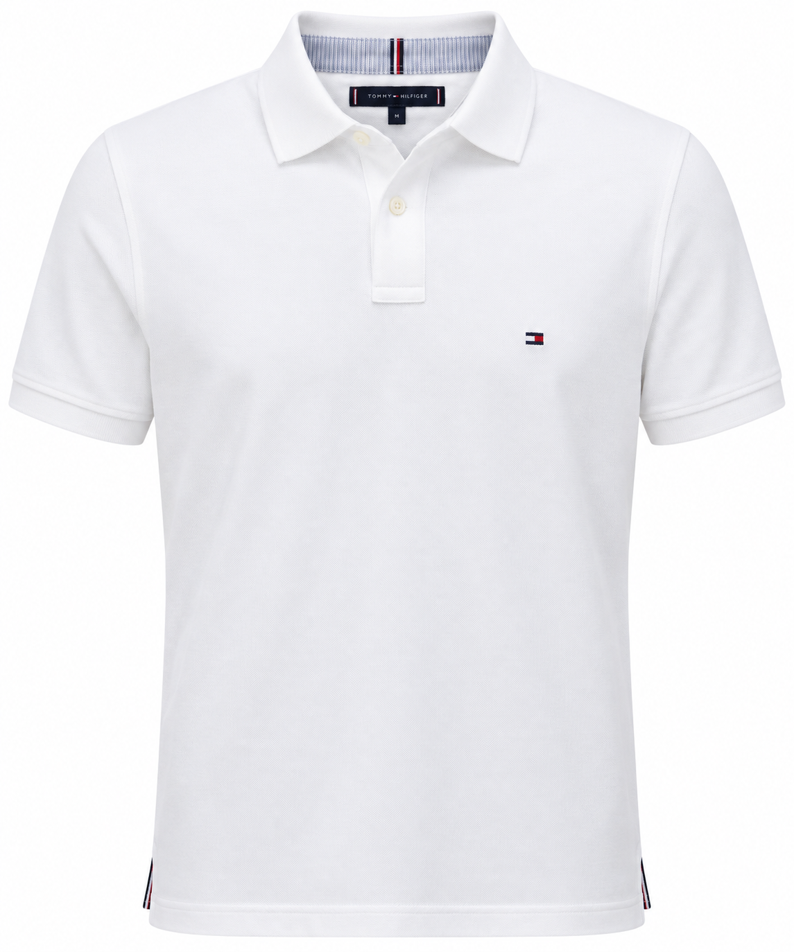 Tommy Hilfiger Men's Stretch Regular Fit Polo - Fresh White