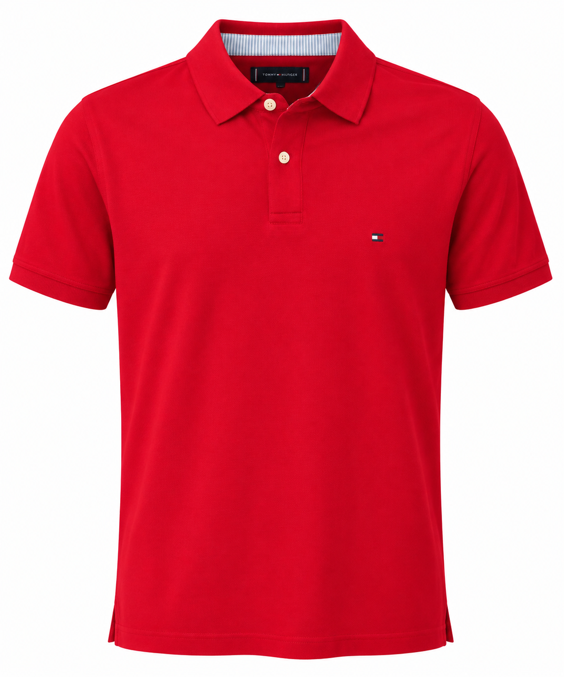 Tommy Hilfiger Men's Stretch Regular Fit Polo - Primary Red
