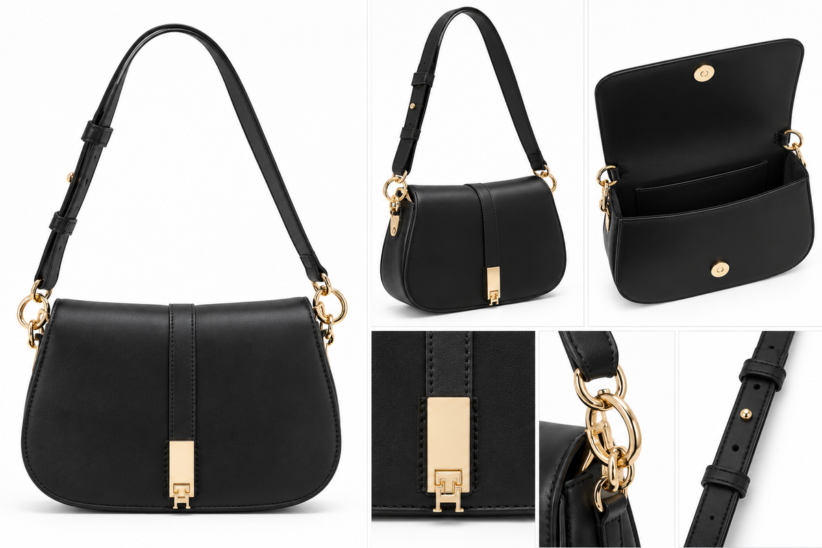 Tommy Hilfiger TH Heritage Saddle Bag - Space Blue