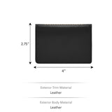 Fossil Westover Black Wallet