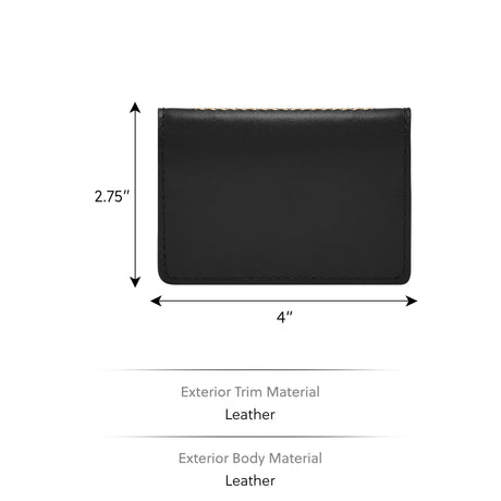 Fossil Westover Black Wallet
