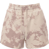 Varley Keswick Tie Dye Shorts In Taupe