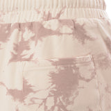 Varley Keswick Tie Dye Shorts In Taupe