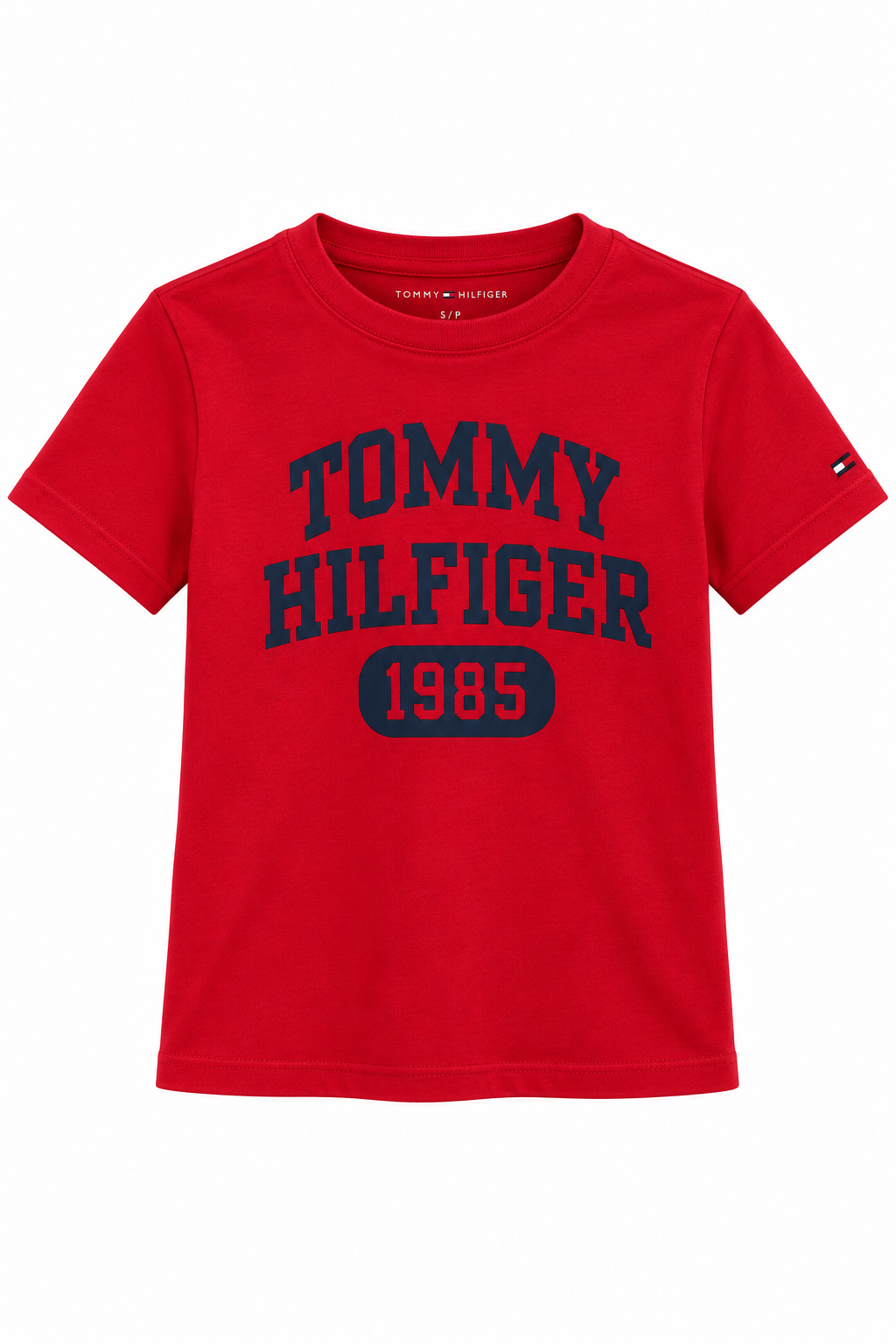 Tommy Jeans Short Sleeve Logo Ribbed T-shirt