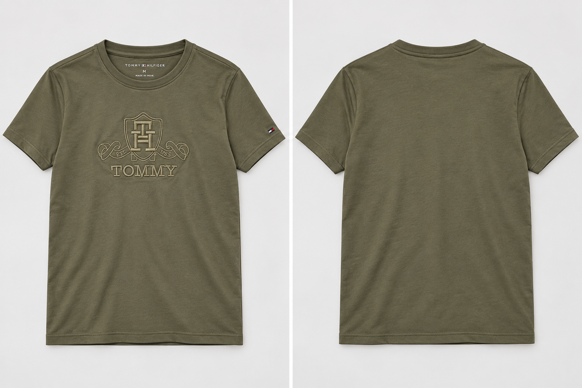 Tommy Hilfiger Kids' T-shirt - Utility Olive