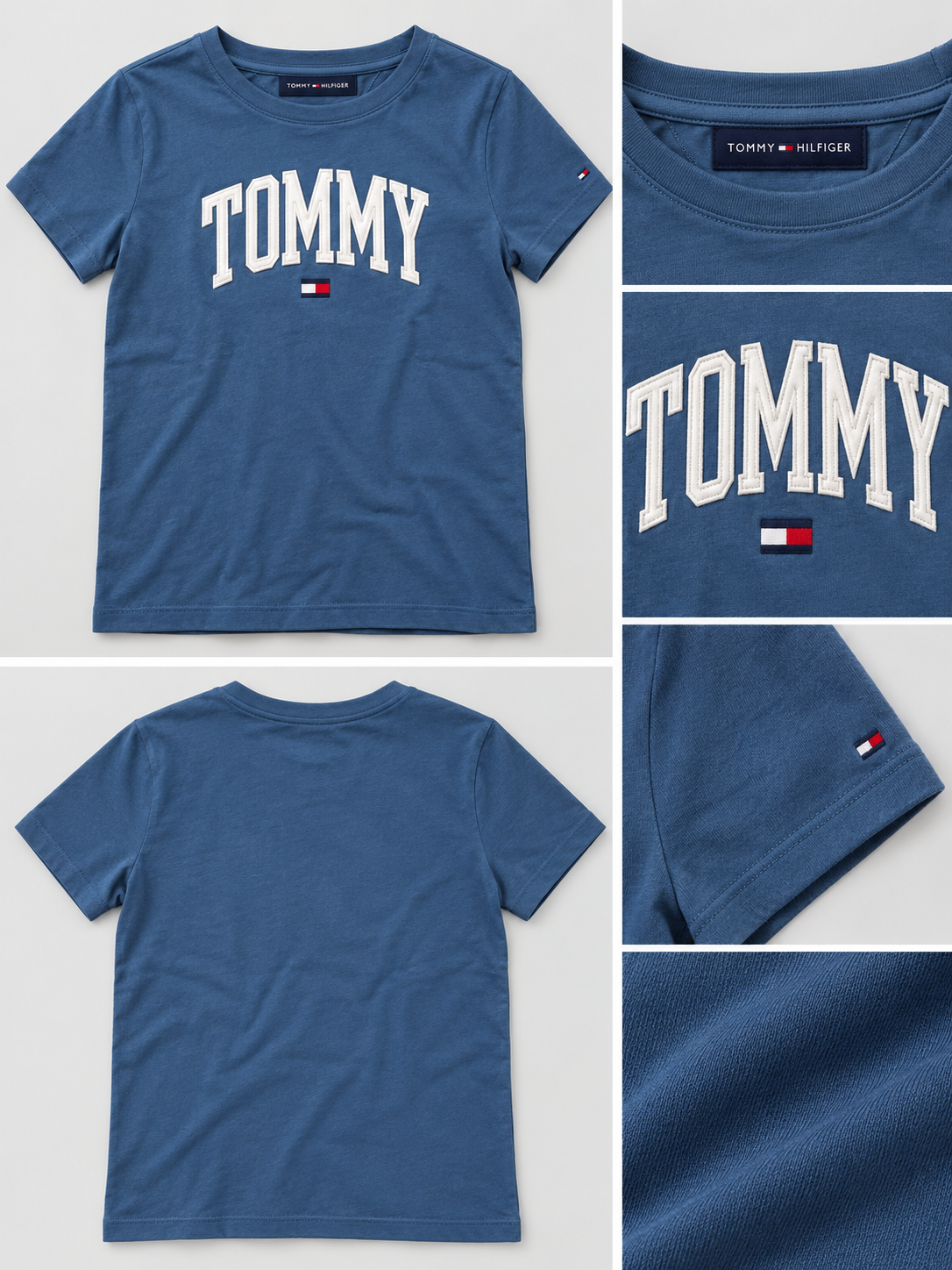 Tommy Hilfiger Kids' T-shirt - Fossil Blue
