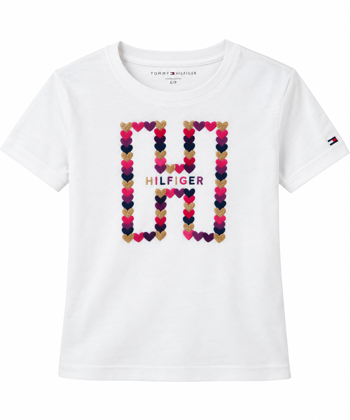 Tommy Hilfiger Short Sleeve Tee - Ecru