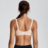 High Impact Workout Bra with Removable Cups - Nude
