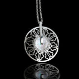 Bullion Gold Vintage Medallion Necklace