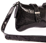 Bosccolo Bag In Black Croco