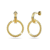 Bullion Gold Exquisite Round Gold Drop Earrings