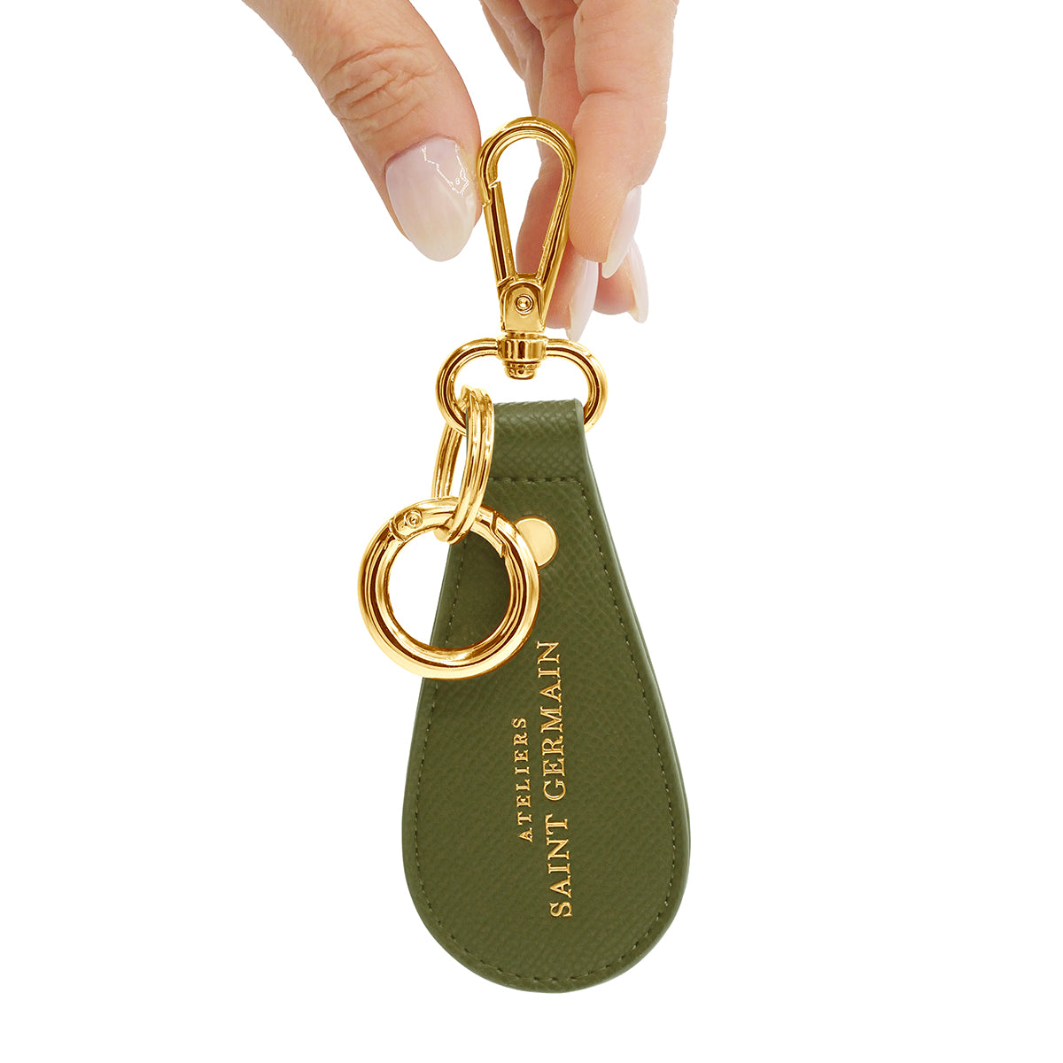 JEWELRY BAG - KEY RING KHAKI