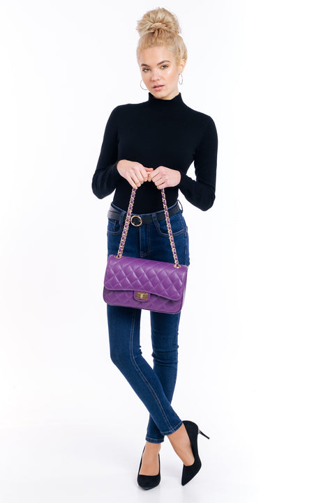 Bosccolo Shoulder Bag - Purple