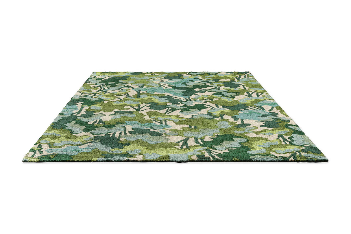 Harlequin Tree Tops Green 443807 Outdoor Rug