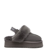 Australian Shepherd UGG Waffle Platform - Grey
