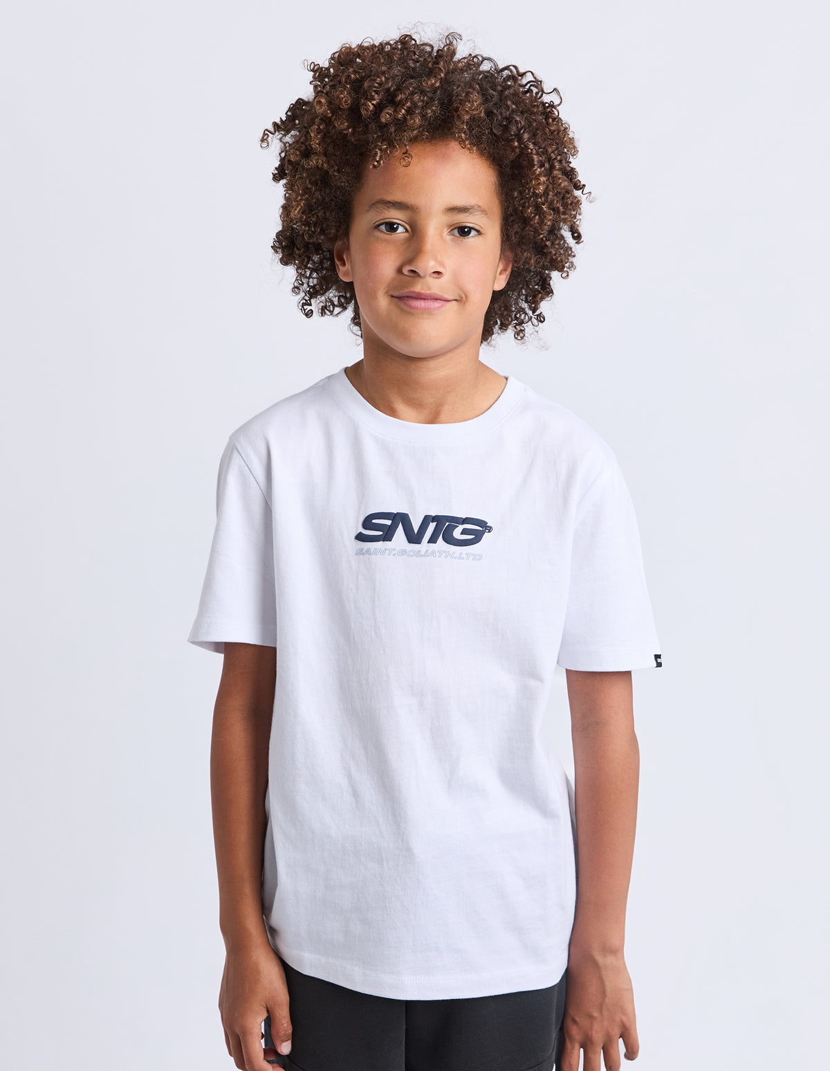 St Goliath Boys Challenger Tee - White